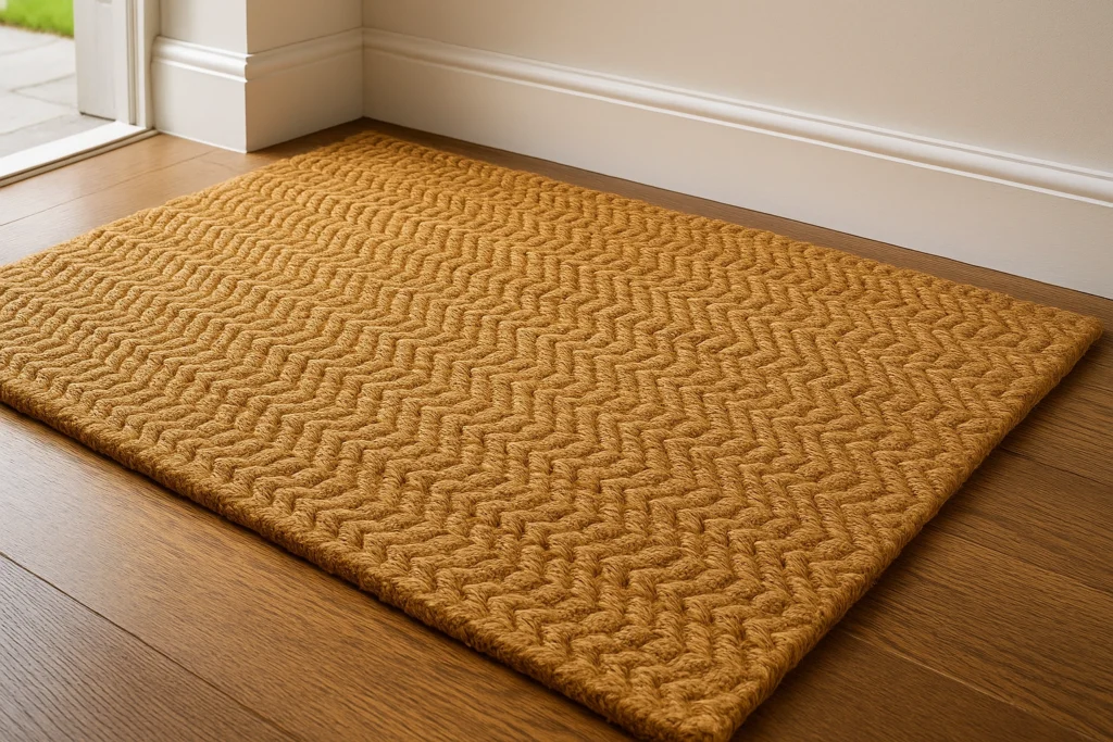 Coir Carpet Installed by Calder Valley Flooring