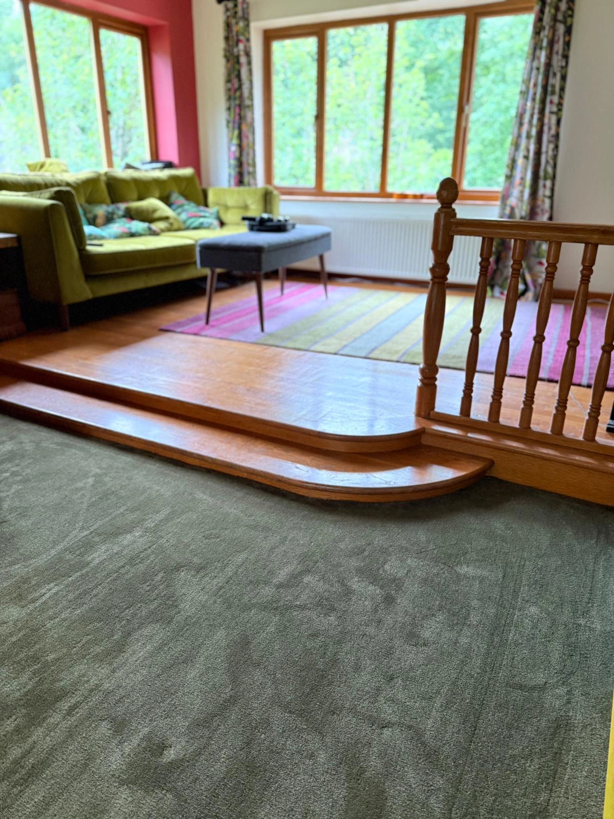Sustainable Lounge Carpet Installation – Hebden Bridge, Halifax